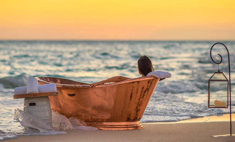 Most Beautiful Baths with a View