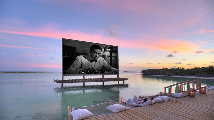 Soneva Jani cinema paradiso